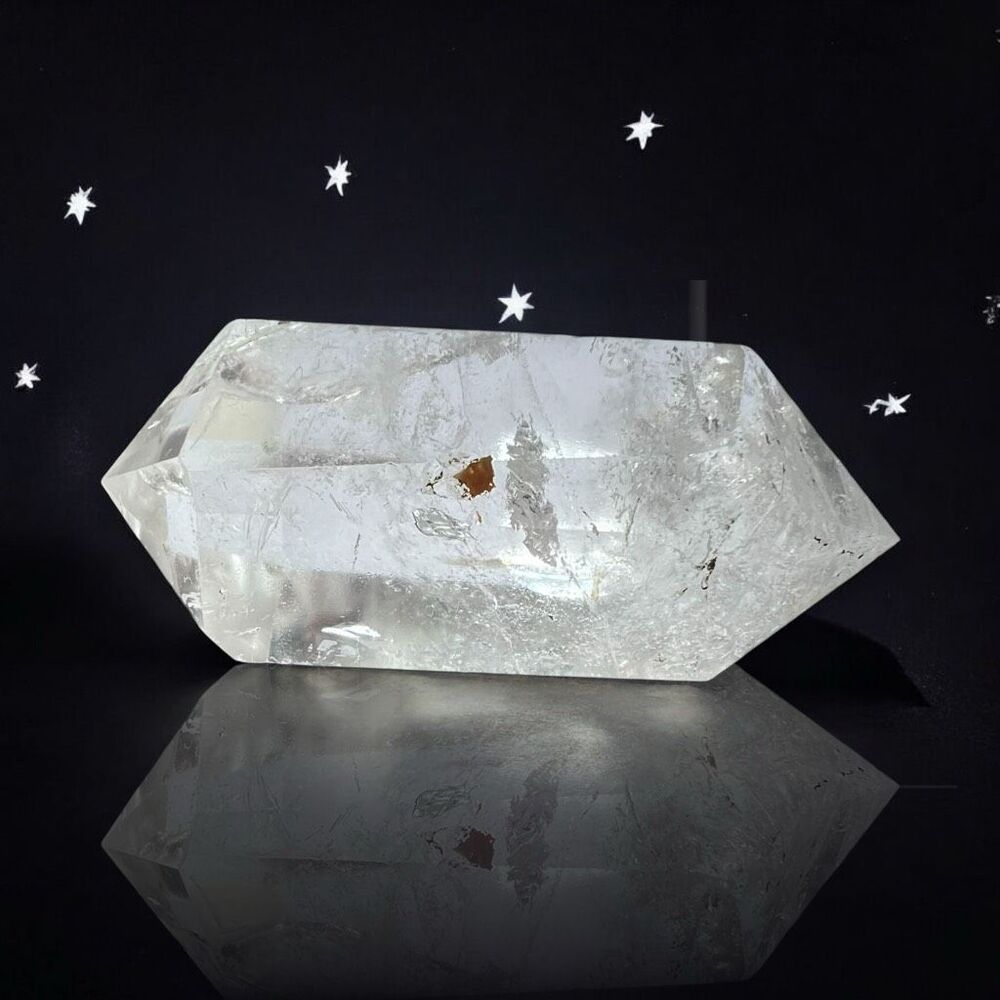 Clear‎ Quartz Crystal Double Terminated